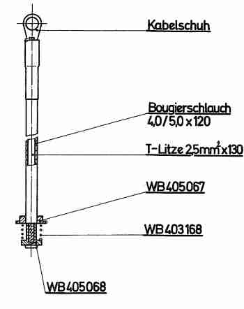 Kabel Vormontage WB 405 096-U
